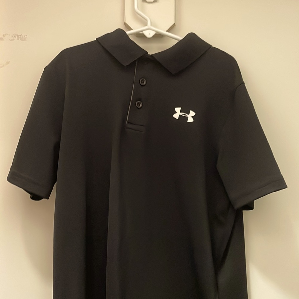 Black Under Amour Polo